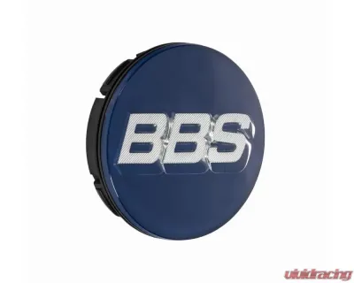 BBS Unlimited 56mm 3D Floating Blue | Chrome Center Cap Set - HW58071059.4