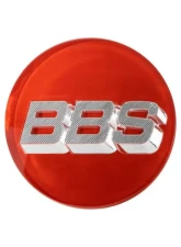 BBS Unlimited 56mm 3D Floating Red | Chrome Center Cap Set                                     - HW58071061.4 - Image 3