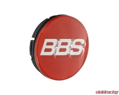 BBS Unlimited 56mm 3D Floating Red | Chrome Center Cap Set - HW58071061.4