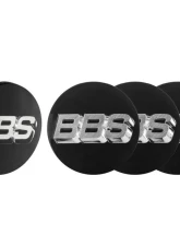 BBS Unlimited 56mm 3D Floating Black | Chrome Center Cap Set                                     - HW58071063.4 - Image 5