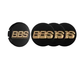 BBS Unlimited 56mm 3D Black | Bronze Center Cap Set