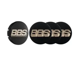 BBS Unlimited 56mm 3D Black | Indigo Blue Center Cap Set