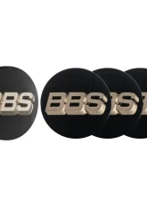 BBS Unlimited 56mm 3D Black | White Gold Center Cap Set                                     - HW58071067.4 - Image 5