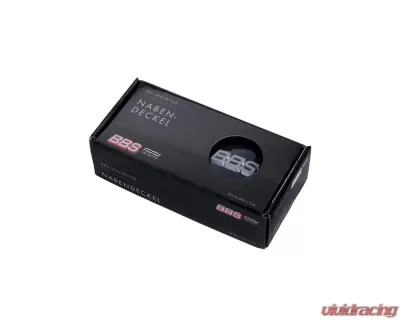 BBS Unlimited 56mm 3D Black | Platinum Silver Center Cap Set - HW58071069.4