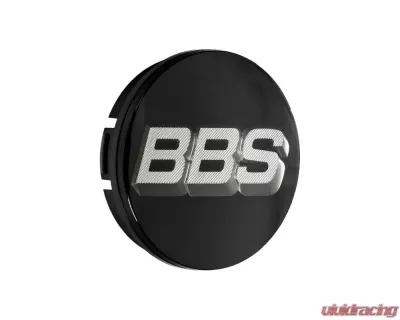 BBS Unlimited 56mm 3D Black | Platinum Silver Center Cap Set - HW58071069.4