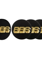 BBS Unlimited 70.6mm 3D Black | Gold Center Cap Set                                     - HW58071070.4 - Image 5