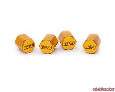 BBS Unlimited Gold Valve Cap Set - HW58072005.4