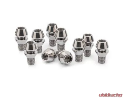 BBS Unlimited M14 x 1.5 x 20 Titanium Cone Loose Wheel Bolt Set - HW68324242.10