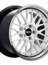 BBS LM Wheel 17x8.5 5x120 18mm White Blue Pearl | Gloss                                     - LM276WBP-BKBD - Image 18