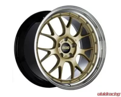 BBS LM-R Wheel 20x11 5x120 40mm Gold - LM340GL-BKBD