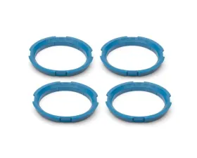 BBS Unlimited 65.1mm Blue Centering Ring Set