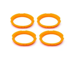 BBS Unlimited 63.4mm Dark Orange Centering Ring Set