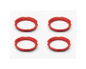 BBS Unlimited 57.1mm Dark Red Centering Ring Set