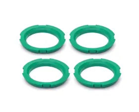 BBS Unlimited 58.1mm Green Centering Ring Set