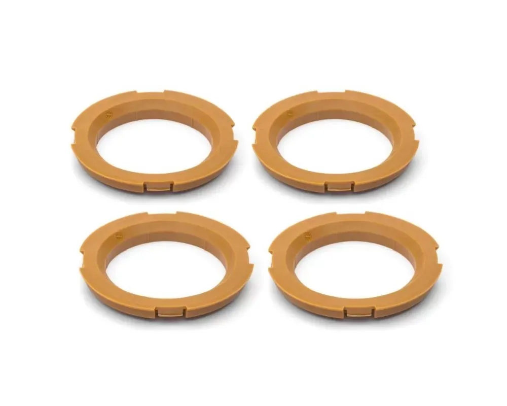 BBS Unlimited 56.6mm Brown Centering Ring Set - 65251003.4