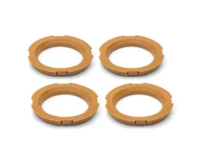 BBS Unlimited 56.6mm Brown Centering Ring Set
