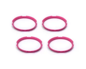 BBS Unlimited 71.6mm Purple Centering Ring Set