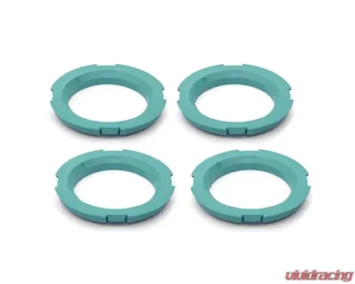 BBS Unlimited 56.1mm Turquoise Centering Ring Set - 65251002.4