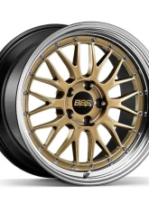BBS LM Wheel 21x12 5x130 64mm Diamond Gold w/ Black Bright Diamond Cut Rim                                     - LM474DG-BKBD - Image 18