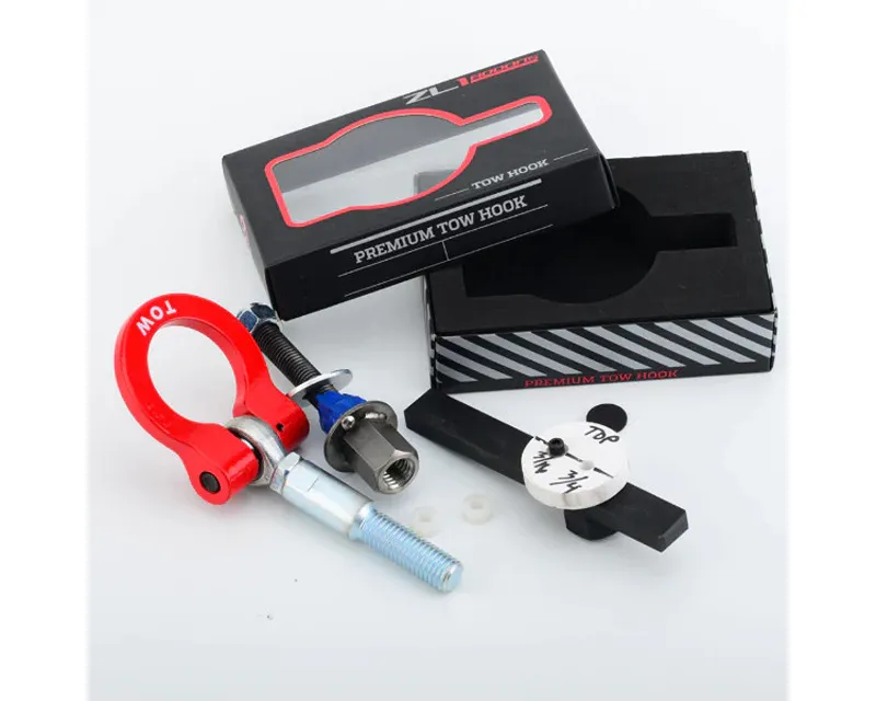 ZL1 Addons Premium Tow Hook Front w/Receiver Chevrolet Camaro Z28 2014-2015 - 0411G101