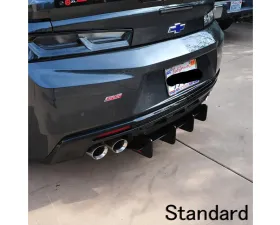 ZL1 Addons Diffuser - SS/LT w/ Quad Tip Muffler Delete Standard Chevrolet Camaro 2016-2018
