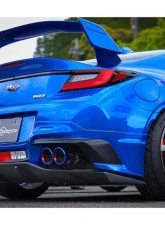RESULT JAPAN TRD Rear Half Spoiler FRP Rear Diffuser Toyota GR86 ZN8 2022+                                     - RST-RJDN0010 - Image 2