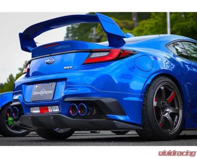RESULT JAPAN TRD Rear Half Spoiler FRP Rear Diffuser Toyota GR86 ZN8 2022+ - RST-RJDN0010