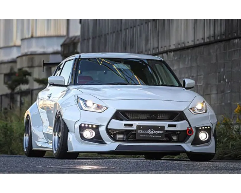 RESULT JAPAN FRP 4P Wide Body Kit Suzuki Swift Sport ZC33S
