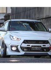 RESULT JAPAN FRP 4P Wide Body Kit Suzuki Swift Sport ZC33S 2023+                                     - RST-RJZCSW001 - Image 2