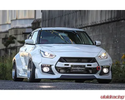 RESULT JAPAN FRP 4P Wide Body Kit Suzuki Swift Sport ZC33S 2023+ - RST-RJZCSW001