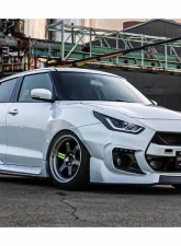 RESULT JAPAN FRP 4P Wide Body Kit Suzuki Swift Sport ZC33S 2023+                                     - RST-RJZCSW001 - Image 4