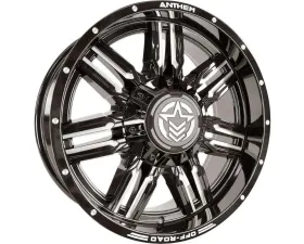 Anthem Off-Road Equalizer Wheel 20x9 5x150 0mm Gloss Black w/ Milled Edges