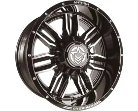 Anthem Off-Road Equalizer Wheel 20x10 5x150 -24mm Gloss Black w/ Gray