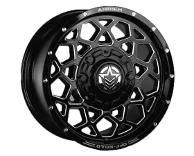 Anthem Off-Road Avenger Wheel 20x9 5x127 | 5x5 0mm Gloss Black w/ Milled Edges