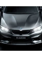 Zacoe Carbon Fiber 3pc Front Lip Set BMW M2 F87 2016-2018                                     - BM-F87-FL-01 - Image 4