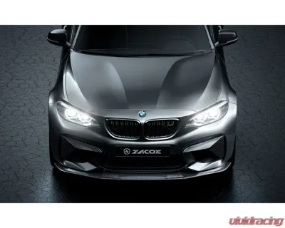 Zacoe Carbon Fiber 3pc Front Lip Set BMW M2 F87 2016-2018 - BM-F87-FL-01