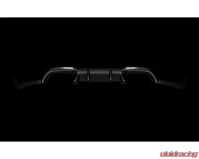 Zacoe Carbon Fiber 3pc Rear Diffuser Set BMW M2 F87 2016-2018 - BM-F87-RD-01