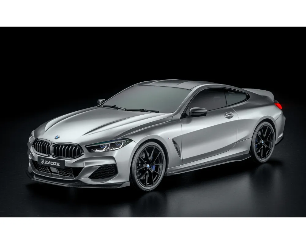 Zacoe Carbon Fiber Side Skirts Pair BMW 8 Series G15 2018-2021 - BM-F92-SS/L