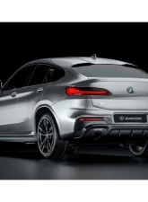 Zacoe Carbon Fiber Rear Diffuser BMW X4 G02 M30i | M40i 2019-2022                                     - BM-G02-RD - Image 3