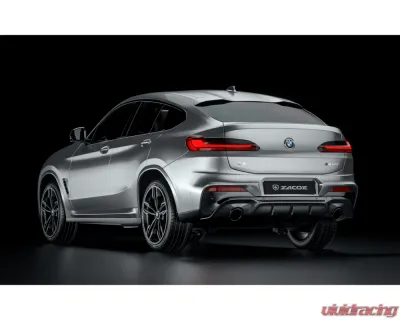 Zacoe Carbon Fiber Rear Diffuser BMW X4 G02 M30i | M40i 2019-2022 - BM-G02-RD