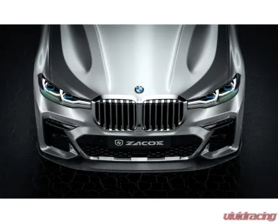 Zacoe Carbon Fiber Front Lip BMW X7 G07 M40i | M50i 2019-2021 - BM-G07-FL
