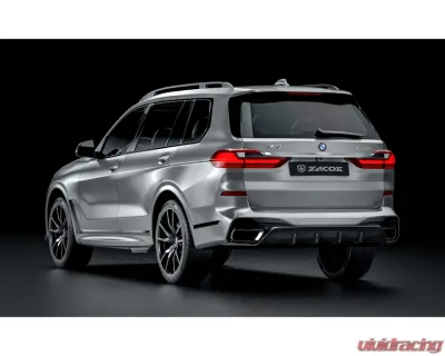 Zacoe Carbon Fiber Rear Diffuser BMW X7 G07 M40i | M50i 2019-2021 - BM-G07-RD