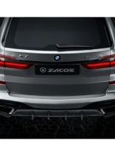 Zacoe Carbon Fiber Rear Diffuser BMW X7 G07 M40i | M50i 2019-2021                                     - BM-G07-RD - Image 11