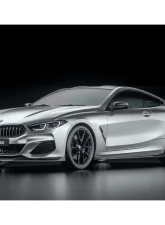 Zacoe Carbon Fiber 2pc Front Lip Set BMW 8 Series G15 2018-2021                                     - BM-G16-FL/U - Image 4