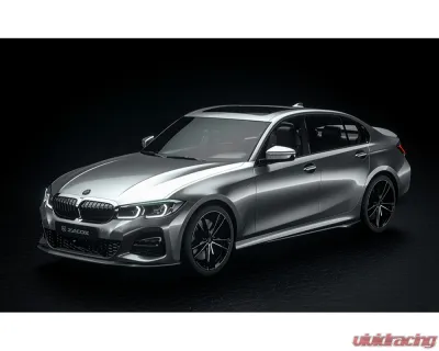 Zacoe Carbon Fiber Side Skirts Pair BMW 3 Series G20 2019-2022 - BM-G20-SS/L
