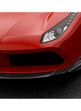 Zacoe Carbon Fiber 4pc Front Lip Set Ferrari 488 GTB 2015-2021                                     - FR-488-FL-01 - Image 2