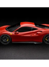Zacoe Carbon Fiber 4pc Side Skirts Set Ferrari 488 GTB 2015-2021                                     - FR-488-SS/L-01 - Image 6