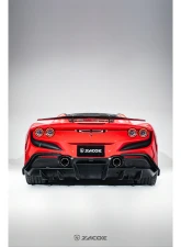 Zacoe Carbon Fiber 5pc Rear Wing Set Ferrari F8 Tributo 2020-2022                                     - FR-F8-RWG/L - Image 4