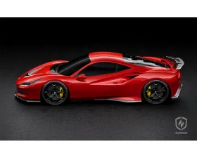Zacoe Carbon Fiber Side Skirts Pair Ferrari F8 Tributo 2020-2022