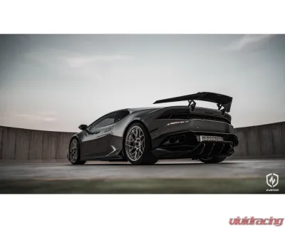 Zacoe Carbon Fiber 7pc Rear Diffuser Set Lamborghini Huracan LP610-4 2014-2019 - LM-610-RD-01